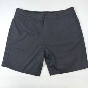 Under Armour Drive Golf Shorts Mens 38 Black Performance Flat Front 1370084-001